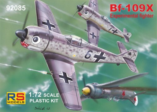 Go to product Rs Models 92085 - 1:72 Bf-109X Experimental Fighter