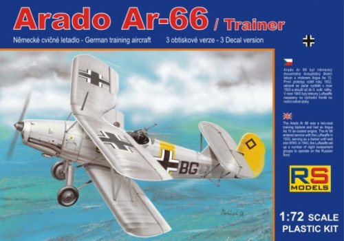 Go to product Rs Models 92059 - 1:72 Arado Ar-66 Trainer