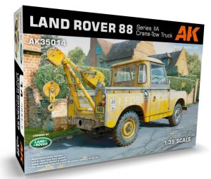 AK Interactive 35014 - 1:35 Land Rover 88 Series IIA Crane-Tow Truck