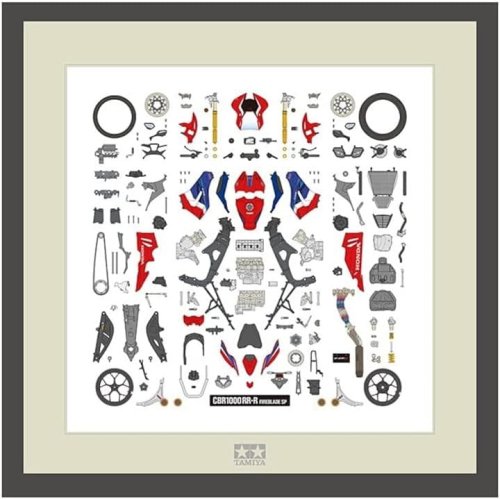 Go to product Tamiya 21243 - 1:12 Honda CBR1000RR-R Fireblade SP Red Parts Panel