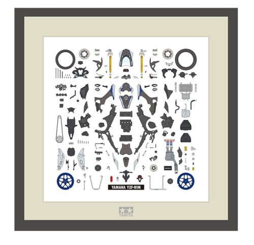 Go to product Tamiya 21242 - 1:12 Yamaha YZF-R1M 2018 Parts Panel