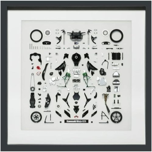 Go to product Tamiya 21240 - 1:12 Kawasaki Ninja H2R Parts Panel