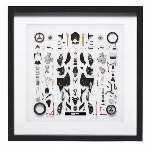 Go to product Tamiya 21236 - 1:12 Ducati 1199 Pangiale S Parts Panel (Black Version)