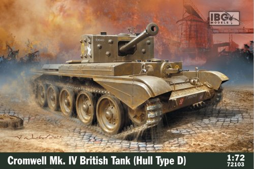 Go to product IBG 72103 - 1:72 Cromwell Mk.IV British Tank Hull Type D