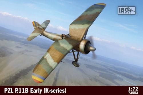 Go to product IBG 72552 - 1:72 PZL P.11B Early K-Series