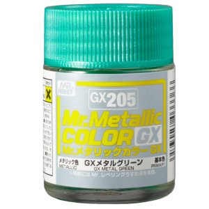 Mr.Hobby GX205 - Mr. Metallic Color Green 18 ml