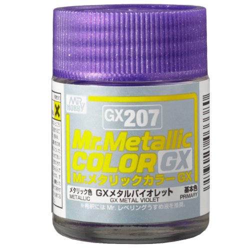 Go to product Mr.Hobby GX207 - Mr. Metallic Color Violet 18 ml