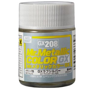 Mr.Hobby GX208 - Mr. Metallic Color Rough Silver 18 ml