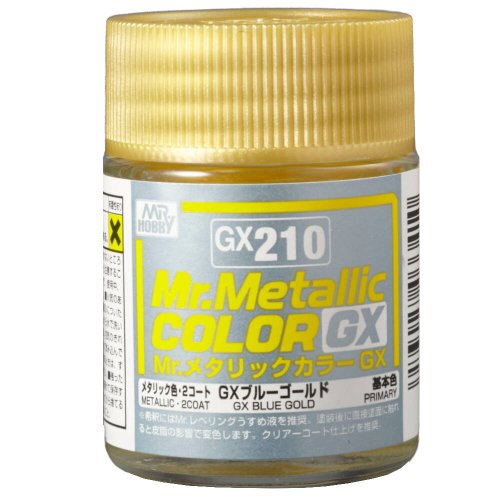 Go to product Mr.Hobby GX210 - Mr. Metallic Color Blue Gold 18 ml