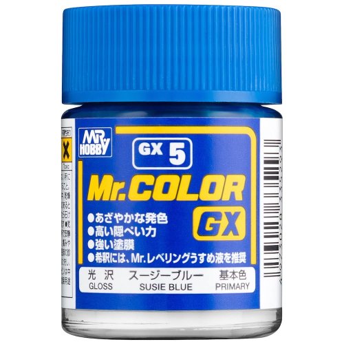 Go to product Mr.Hobby GX5 - Mr. Color Susie Blue 18 ml