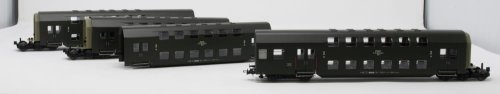 Go to product Rivarossi HRS4388 H0 - Bhp-x four-coach bunk unit PKP Bydgoszcz