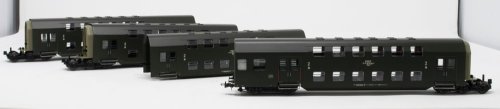 Go to product Rivarossi HRS4387 H0 - Bhp-x four-coach bunk unit PKP Ostrów Wlkp