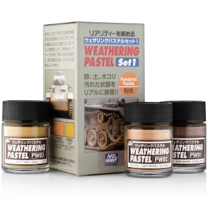 Mr.Hobby PP101 - Weathering Pastel set 1