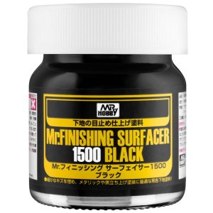 Mr.Hobby SF288 - Mr. Finishing Surfacer 1500 Black 40 ml