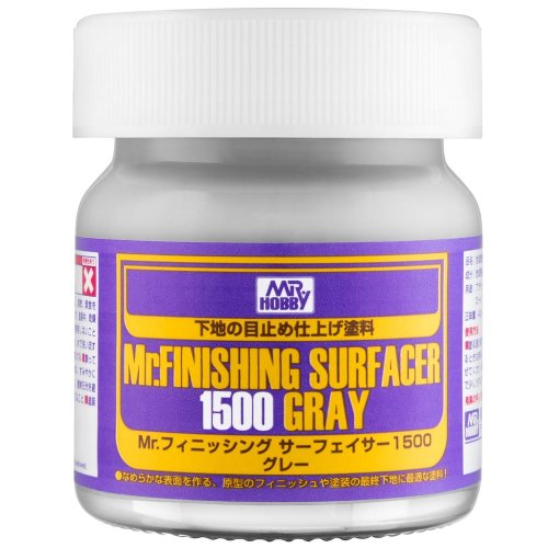 Go to product Mr.Hobby SF289 - Mr. Finishing Surfacer 1500 Gray 40 ml