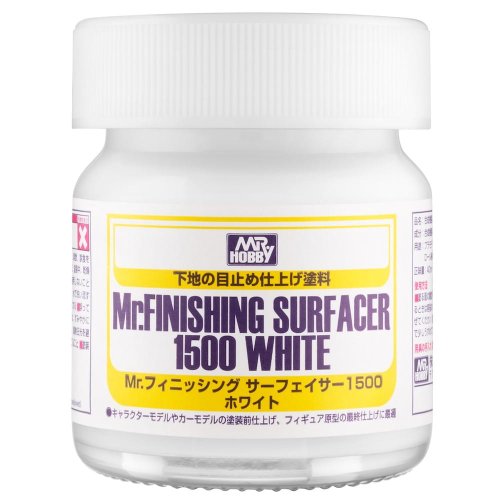 Go to product Mr.Hobby SF291 - Mr. Finishing Surfacer 1500 White 40 ml