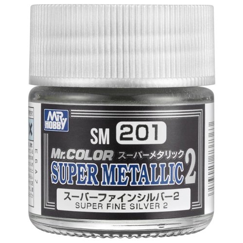 Go to product Mr.Hobby - Mr. Color Super Metallic SM201 Fine Silver 10 ml