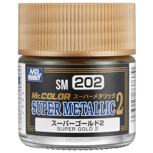 Go to product Mr.Hobby - Mr. Color Super Metallic SM202  Gold 10 ml