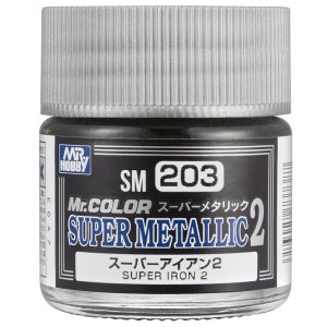 Mr.Hobby SM203 - Mr. Color Super Metallic  Iron 10 ml