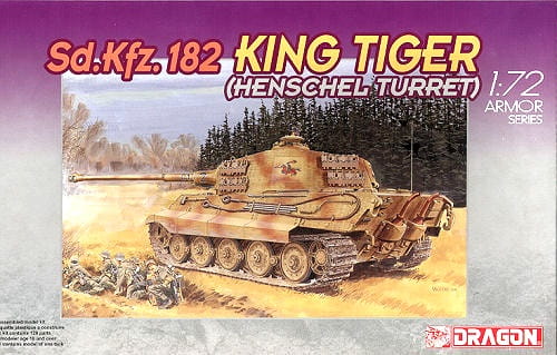 Go to product Dragon 7246 - 1:72 King Tiger Sd.Kfz.182 Henschel Turret