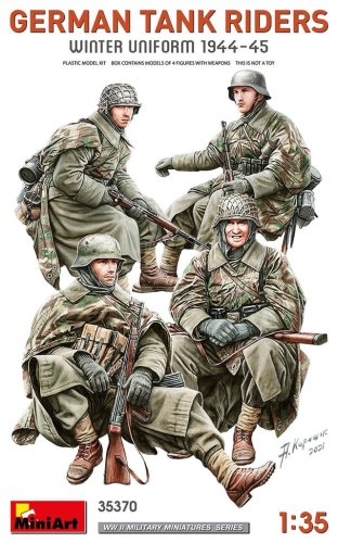 Go to product Miniart 35370 - 1:35 German Tank Riders Winter Uniform 1944-45