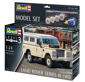 Revell 67056 - 1:24 Land Rover Series III LWB commercial - model set