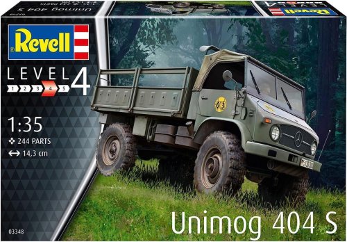 Go to product Revell 03348 - 1:35 Unimog 404 S