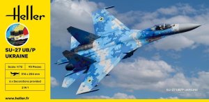 Heller 56371 - 1:72 Su-27UB/P Ukraine model set