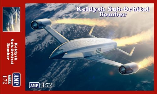 Go to product AMP 72019 - 1:72 Keldysh Sub-Orbital Bomber