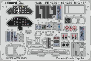 Eduard FE1366 - 1:48 MiG-17F