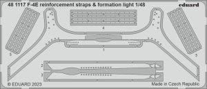 Eduard 481117 - 1:48 F-4E reinforcement straps & formation lights
