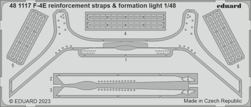 Go to product Eduard 481117 - 1:48 F-4E reinforcement straps & formation lights