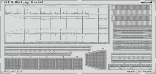 Go to product Eduard 481116 - 1:48 Mi-4A cargo floor