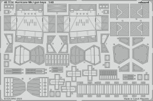 Eduard 481114 - 1:48 Hurricane Mk.I gun bays