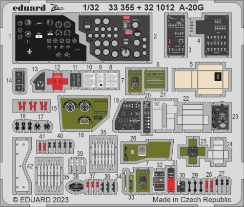 Go to product Eduard 33355 - 1:32 A-20G