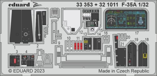 Go to product Eduard 33353 - 1:32 F-35A