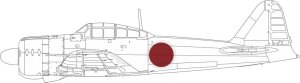 Eduard EX955 - 1:48 A6M2 Model 21 national insignia