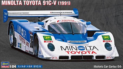 Go to product Hasegawa HC56 21156 - 1:24 Minolta Toyota 91C-V 1991