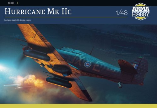 Go to product Arma Hobby 40004 - 1:48 Hurricane Mk IIc