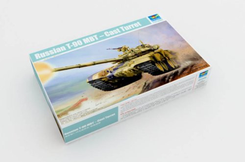 Go to product TRUMPETER 05560 - 1:35 Russian T-90 MBT - Cast Turret