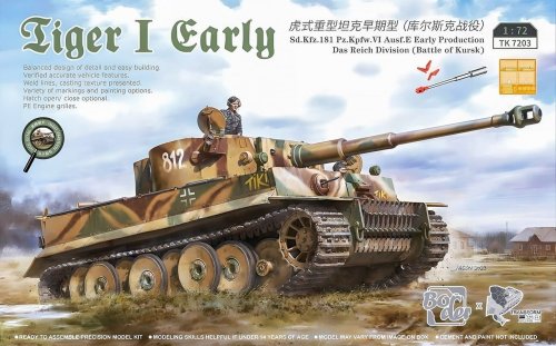 Go to product Border TK7203 - 1:72 Tiger I Ausf.E Early
