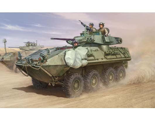 Go to product TRUMPETER 01521 - 1:35 LAV-A2 8X8 wheeled armoured vehicle