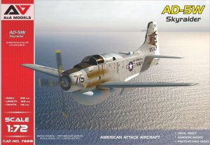 A&A Models 7228 - 1:72 AD-5W Skyraider