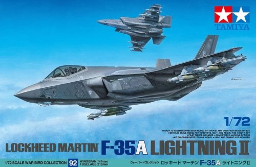 Go to product Tamiya 60792 - 1:72 Lockheed Martin F-35 A Lightning II