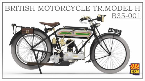 Go to product Copper State Models CSM B35001 - 1:35 British Motorcycle Triumph Model H
