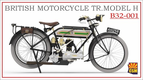 Go to product Copper State Models CSM B32001 - 1:32 British Motorcycle Triumph Model H
