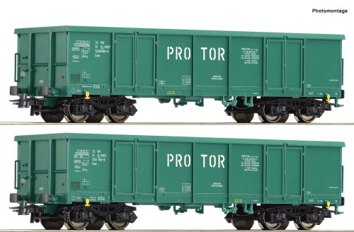 Go to product ROCO 77032 H0 - Set of 2 Protor coal cars