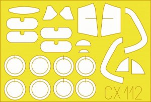 EDUARD CX112 - 1:72 Me 163B Komet