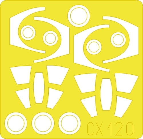 Go to product EDUARD CX120 - 1:72 A-7D/E