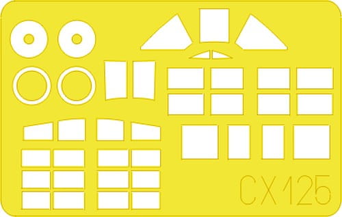 Go to product EDUARD CX125 - 1:72 SB2C-4